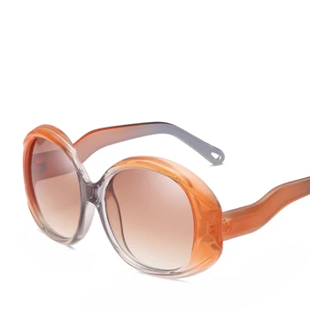 Kvadrātveida saulesbrilles sieviešu 2018 liels rāmis modes dāmas lielgabarīta toņos vintage oculos de sol feminino retro brilles festivāls