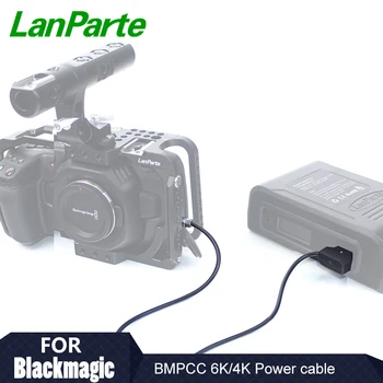 Lanparte D pieskarieties, lai Weipu BMPCC 6k 4K Barošanas Kabelis Blackmagic Kabatas Kino Kamera