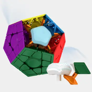 LeadingStar Megaminx magic cube Cubing Kultūras WRM magnētisko Megaminx magic cube Puzzle rotaļlietas