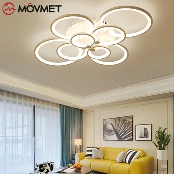LED Griestu lampas Tālvadības pulti Dzīvojamā Istaba Guļamistaba Modernu Led Griestu Gaismas apgaismojuma regulēšana, Led Griestu Lampas piederumi