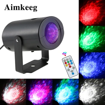 LED Skatuves Apgaismojums, Disko Gaismas Gaismas Ātruma Regulēšana 7 Krāsas Ar Tālvadības pulti Ktv Bārs, Disco, RGB Gaismas Prožektoru gaismā, Skatuves Efektiem