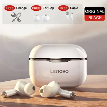 Lenovo LP1 TWS Bluetooth 5.0 Austiņas Trokšņu Samazināšanas HiFi Bass Touch Kontroli, Stereo Bezvadu Austiņas 300mAh