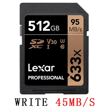 Lexar 32GB SD Karti Class10 633x U3 SDHC SDXC 128GB Atmiņas Kartes UHS-I 64GB 16GB Carte SD 512 gb cartao de memoria 256 gb, 1 tb