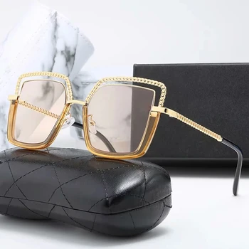 Lielgabarīta Saulesbrilles Dāmas Laukumā Kaķu acs Brillēm, Aaa Luksusa Sievietēm Zīmola Dizainere, Iepirkšanās Spogulis UV400 Gafas de sol para mujer