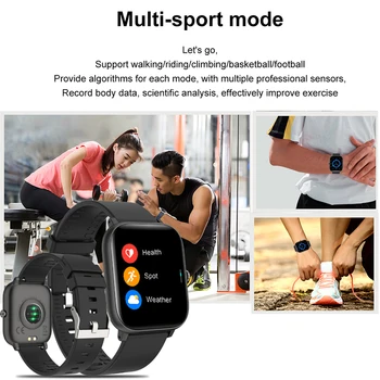 LIGE Jaunu Vīriešu Smart Skatīties Vīrieši ar skārienekrānu Fitnesa Tracker asinsspiediens Smart Pulkstenis Sporta Sievietēm Smartwatch Par Xiaomi Huawei IOS 32384