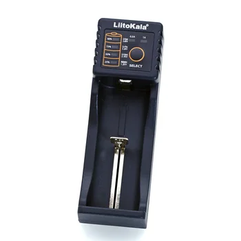 LiitoKala Lii-100B 18650 Akumulatoru Lādētāju 26650 16340 CR123 LiFePO4 1.2 V Ni-MH, Ni-Cd Rechareable Akumulatoru nav 5V izejas lii100