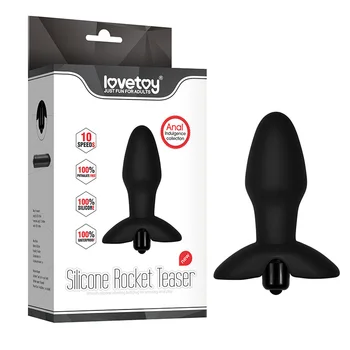 Lovetoy 10 Ātrumu Ūdensizturīgs Silikona Prostatas Stud Butt Plug Anālās Seksa Rotaļlietas Vīriešiem, Pieaugušo Seksa Rotaļlietas Erotiska Seksa Produkti