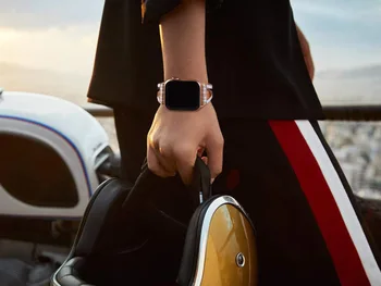 Luksusa Daimond Tērauda Aproce Skatīties Apple Skatīties 6 5 4 SE 42mm 38mm Sieviešu Watchband par IWatch Serise 6 5 4 3 40mm 44mm