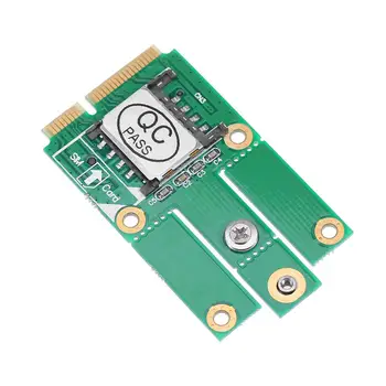 M. 2 NGFF B Taustiņu, lai Mini PCI-E Pārveidotāja Adapteris Karte ar SIM Kartes Slots, Atbalsta 3G 4G LTE Tīklu Bitcoin Miner Ieguves