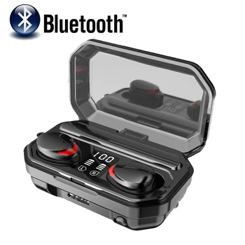M15 TWS Bluetooth V5.1 Austiņas Bezvadu austiņas Ūdensizturīgs Sporta Stereo Bezvadu Austiņas Touch Bass Austiņas Mini Earbuds 47676