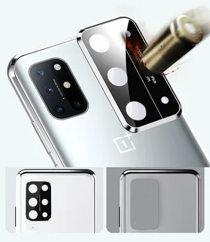 Magnētiskā Gadījumā Oneplus 8T Viens Plus 8t Oneplus 8 Pro tālruni Gadījumos, Stikla Vāks Metāla Pamatbrīvību Ar Objektīva Vāciņu