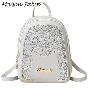 Maison Fabre soma sieviešu mini mugursoma ādas plecu somas 2019. gada vasarā Meitenes skolā Ceļojumu soma Modes dāmas rāvējslēdzēju mugursoma