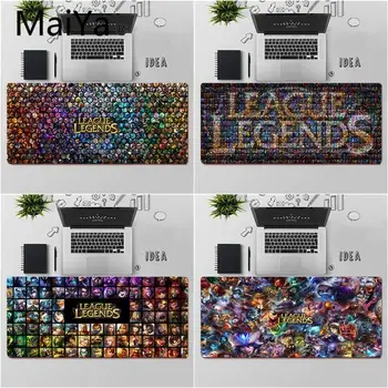 Maiya LOL League Of Legends Spēlētājs Ātrums Pelēm Mazumtirdzniecības Nelielu Gumijas peles paliktnis Bezmaksas Piegāde Liela Pele Pad Klaviatūras Mat