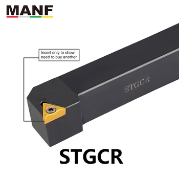 MANF CNC 20mm STGCR-2525M16 Virpu, Instrumentu Komplekts TCMT0902 TCMT16T304 Pagrieziena Tool Virpu, Frēzi Bārs Garlaicīgi Arbor Skavām Tērauda Rīki