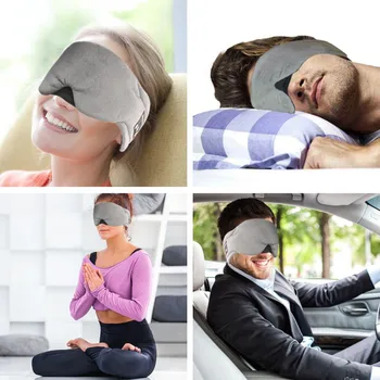 Mazgājams Miega Austiņu Acu Maska Bezvadu Bluetooth 5.0 Austiņas Miega Mīksto acu maska Brīvroku Stereo Austiņas ar Mic