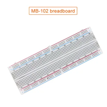 MB-102 Breadboard Barošanas Modulis 830 Punktu 3.3 V un 5V SP99
