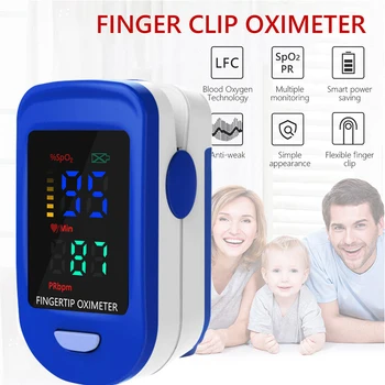 Medicīnas portatīvais digitālais LED Pirksta Spo2 Pulsa oksimetru Asins Skābekļa Piesātinājumu Uzraudzīt Veselības Aprūpes pasākumu Oximetro