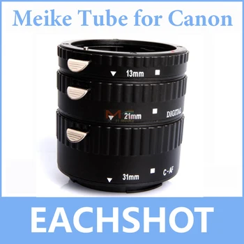 Meike MK-C-AF ABS 13mm 21mm 31mm Auto Fokuss Macro Extension Tube Komplekts Canon 6D 5D MARK IV 70D 200D T6 1300D 200D DSLR Kameras
