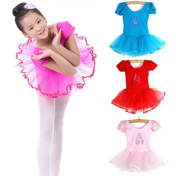Meitenes Bērniem, Bērnu Deju Kleita Candy Krāsu Tutu Kleita Deju Tērpus Baleta Dancewear 3-7Y