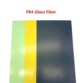 Melns Dzeltens Glassfibre Veidni Valdes Lapas Epoksīda Stikla Šķiedras G10 Fr4 Stiklšķiedras Plate Diy Naža Roktura Materiāls 300x170mm