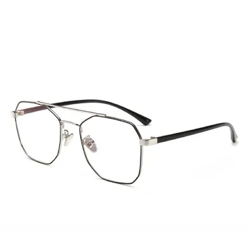 Metāla Sakausējuma Brilles Rāmis Vīriešu Ultra Light Pilnu Taisnstūra Tuvredzība Recepšu Brilles 2019 Modes Sievietēm, Optisko Briļļu Rāmis
