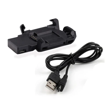 Micro USB Lādēšanas Statīvu (Dock Lādētāja Uzlādes Kabelis Priekš Garmin Fenix 3 Fenix3 HR / Sapphire Quatix3 Multisport GPS Smart Skatīties