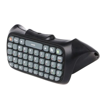 Mini Tastatūru Bezvadu Kontrolieris Tekstu Messenger Tastatūras 47 atslēgas Chatpad Tastatūru Xbox 360 Game Controller Black 21207