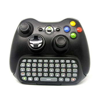 Mini Tastatūru Bezvadu Kontrolieris Tekstu Messenger Tastatūras 47 atslēgas Chatpad Tastatūru Xbox 360 Game Controller Black