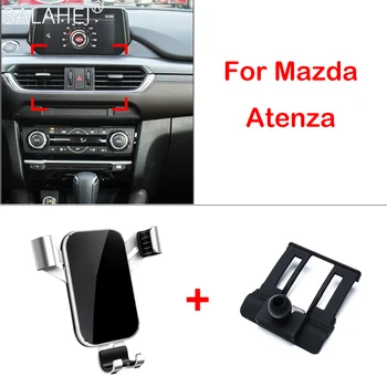 Mobilā Tālruņa Turētājs Priekš Mazda 6 Atenza Mazda 6 GJ1 2013 2016 2017 Gaisa Vent Mount Bracket GPS Tālruņa Turētājs Klipu 9272