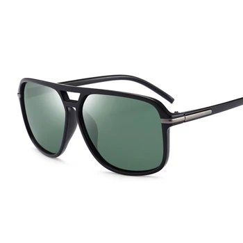 Modes Atdzist Square Style Slīpums Polarizētās Saulesbrilles, Vīriešu Braukšanas Vintage Zīmolu Dizains Lēti, Saules Brilles Vīriešu Oculos De Sol