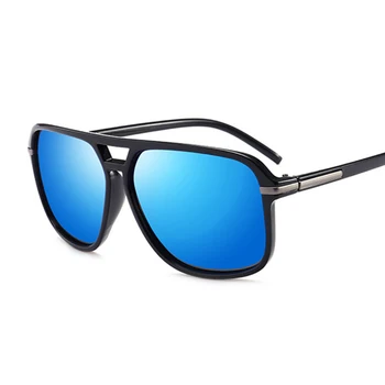 Modes Atdzist Square Style Slīpums Polarizētās Saulesbrilles, Vīriešu Braukšanas Vintage Zīmolu Dizains Lēti, Saules Brilles Vīriešu Oculos De Sol