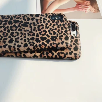 Modes Leopards Drukāt Panther Phone Gadījumā iPhoneXs Xr Xsmax Mīksto IMD Mobilā Tālruņa Aizmugurējo Vāciņu Gadījumos iphone6 7 8 plus