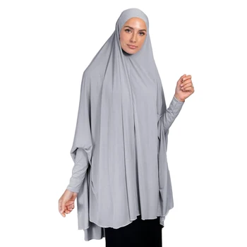 Modes Musulmaņu Sievietēm Lielu Šalli Hijab Pilnībā Segtu Lūgšanu Khimar Niqab Burqa Ilgi Lielajam Lakatu Islāma Arābu Ramadāna Clothin