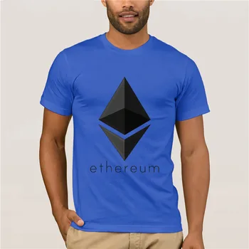 Modes T Krekls, Kokvilna Ethereum Valūtas Kriptogrāfijas Cryptocurrenct Blockchain Kvalitātes Kokvilnas Tee Cilvēks Blockchain