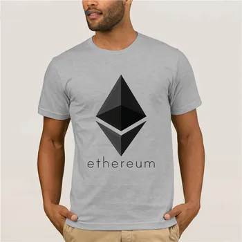 Modes T Krekls, Kokvilna Ethereum Valūtas Kriptogrāfijas Cryptocurrenct Blockchain Kvalitātes Kokvilnas Tee Cilvēks Blockchain