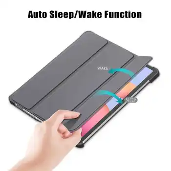 Mokoemi Modes Statīvs Auto Wake Miega Smart Case Fo Huawei MatePad 10.4 AL00 W09 Tablete Lietu Vāku