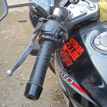 Motors Motociklu Rokturi Elektriskie Karstā Apsildāmi stūres Rokturi Rokturi Siltāks manillar motocicleta Roku Sildītājs Rokturi, mehānismi, daļas,