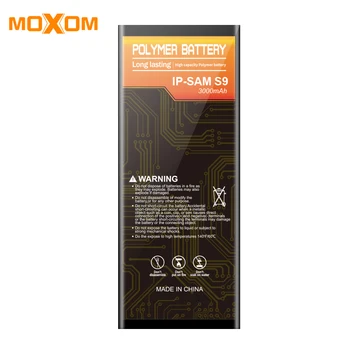 MOXOM Akumulators Samsung Galaxy S9 EB-BG960ABE 3000mAh Nomaiņa Samsung S9 Akumulatora G960 G960F G9600 SM-G960 Bezmaksas Rīki
