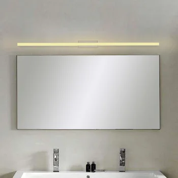 Mūsdienu 80cm LED Vannas istabas Spogulis gaismas silts balts /balts ateja Priekšā spoguli, lampas piederumi aplauzums spogulis gaismas 85-265V