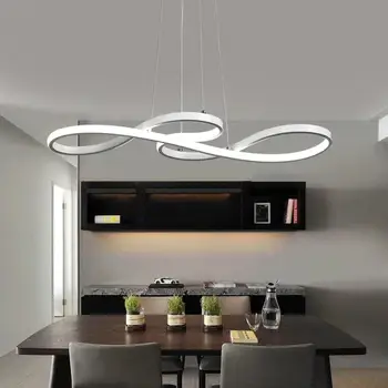 Mūsdienu AluminumPendant Gaismas, LED Apgaismojums Kulons Lampas Dzīvojamā Istabā Gultas Ēdamistaba Hotel Loft Mājas Apdare Karājas Lampas