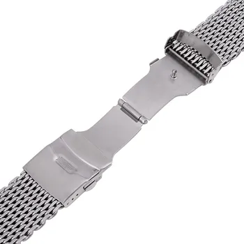 Nerūsējošā Tērauda 18mm 20mm 22mm 24mm Soild Watchband Vīriešu Pulksteņi Metāla Siksniņas Rokassprādze Pulkstenis Nomaiņa Skatīties Joslas Luksusa