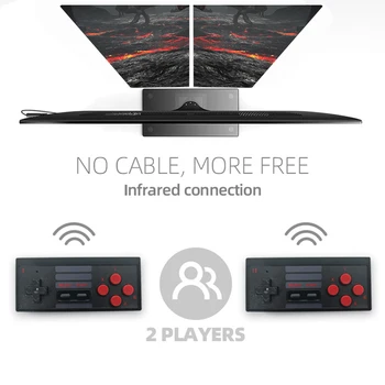 Newst S3 HDMI Video Spēļu Konsole Uzcelta 628 Klasiskās Spēles Mini Retro Konsole, Bezvadu Kontrolieris, HDMI Izeja Dual Spēlētāji