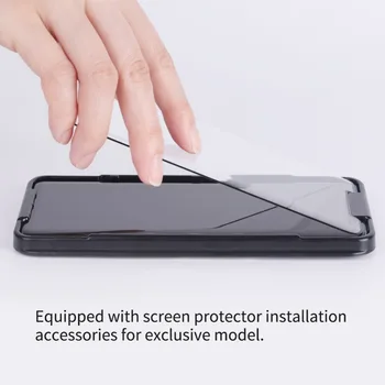 Nillkin Huawei P30 Pro Stikla Ekrāna Aizsargs 3D DS+MAX Pilnībā Segtu 9D Malu Drošības Protecive Stikla Huawei P30 Pro Rūdīta
