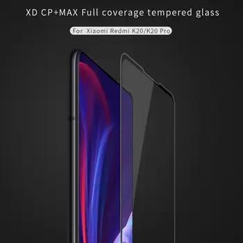 Nillkin Stikla XiaoMi Mi 9 9T Pro Screen Protector 3D Full Coverage Aizsardzības Stiklu Xiaomi Redmi 7. Piezīme Pro K20 Rūdīta