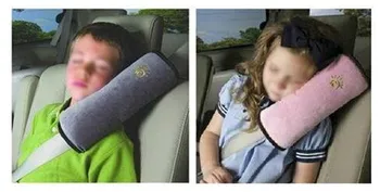Noderīgi, Auto Drošības Jostas Bērniem Bērniem Bērnu Aizsardzības Mīksta Plecu attiecas Spilvena Galvu Kaklu Atpūtas Automašīnas Sēdekļa Vāku