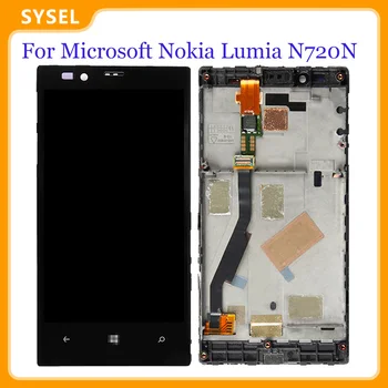 Nokia 720 LCD skārienekrānu, Montāža Microsoft Nokia Lumia N720N LCD Ar Rāmi