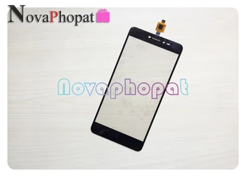 Novaphopat Black Sensora Ekrāns BQ 5204 Strike Selfie BQ-5204 Touch Screen Digitizer Paneļa nomaiņa + izsekošana