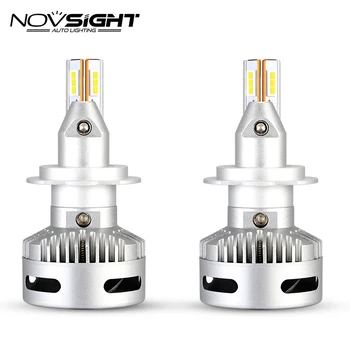 Novsight Auto LED Lukturis H7 H11 LED Spuldzes Automašīnām, D1S D2S D5S 9005/HB3 9012(HIR2) LED Auto Gaismas 90W 12000LM 6500K