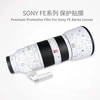 Objektīvs Decal Ādas kategorijas Uzlīme Sony FE 100-400 F4.6-5.6 GM Protector Anti-scratch Mētelis Ietin uz Lietu 37840