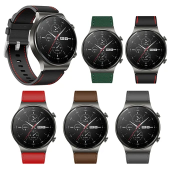 Oficiālā Stila Ādas Siksnas, Lai Huawei Skatīties GT 2 Pro/GT2 Pro 46MM Smart Watch Band Maināmiem Rokas Aproces Correa 22MM